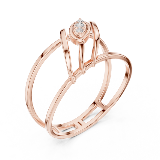 Next Generation Diamond | Designer Gold Ring | Luxury Engagement Jewelry For Modern Brides