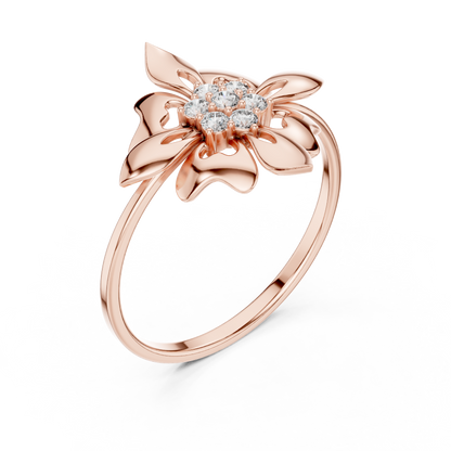 Elysian Bloom Diamond | Haute Jewelry Ring | Where Art Meets Eternal Wealth
