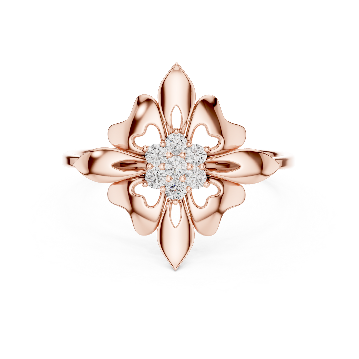 Elysian Bloom Diamond | Haute Jewelry Ring | Where Art Meets Eternal Wealth
