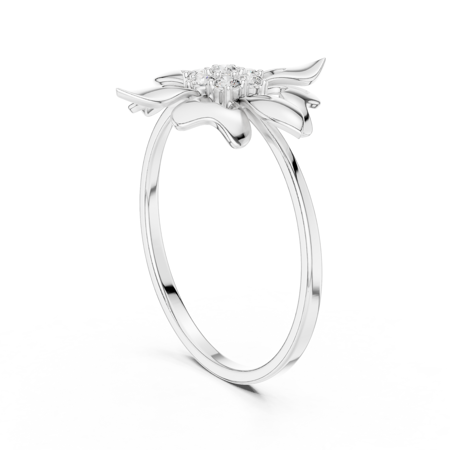 Elysian Bloom Diamond | Haute Jewelry Ring | Where Art Meets Eternal Wealth