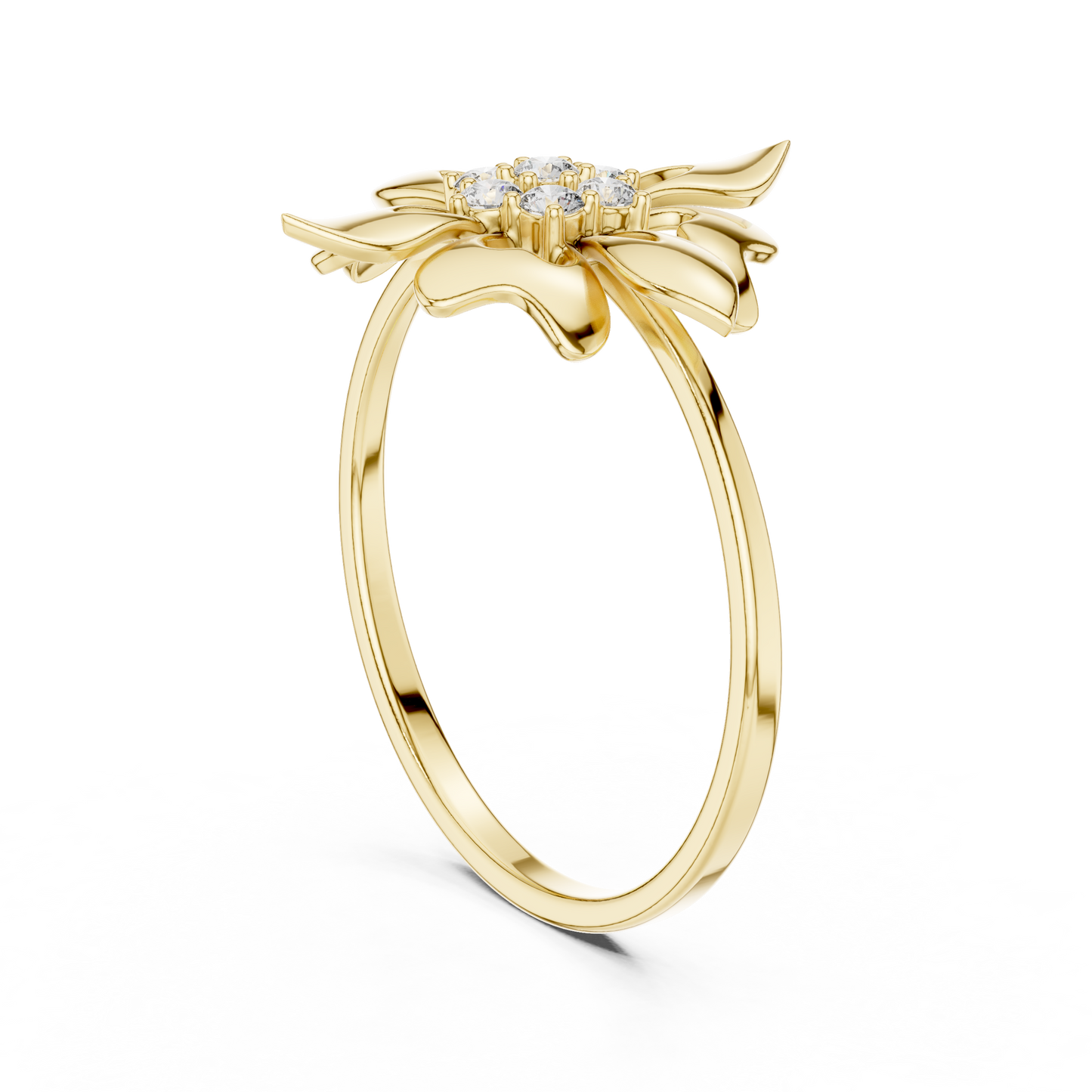 Elysian Bloom Diamond | Haute Jewelry Ring | Where Art Meets Eternal Wealth