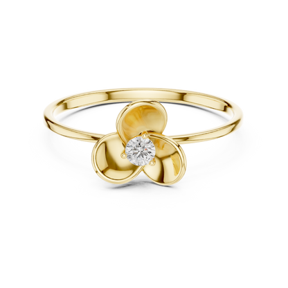 World Class Blossom | Luxury Gold Ring | Timeless Romance Diamond Jewelry Icon