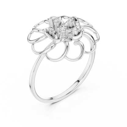Craftsmanship Without Concession - Silver Diamond Bloom - For The Extremely Discerning