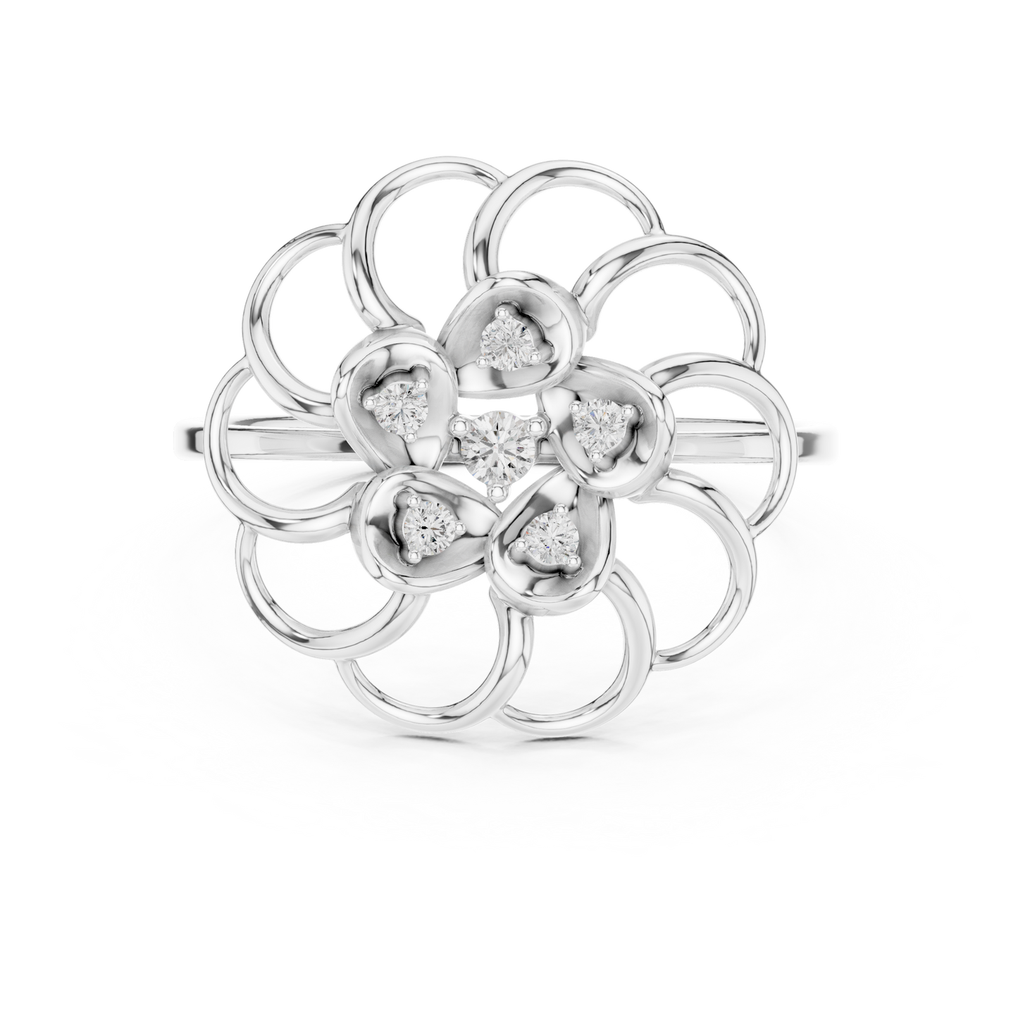 Craftsmanship Without Concession - Silver Diamond Bloom - For The Extremely Discerning