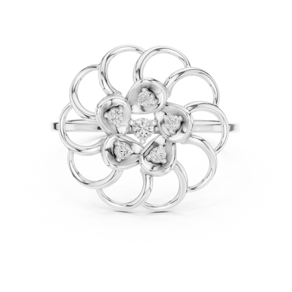 Craftsmanship Without Concession - Silver Diamond Bloom - For The Extremely Discerning