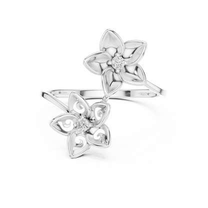 Aristocratic bloom atelier - Diamond fire whispers - Luxury sculpted at its zenith