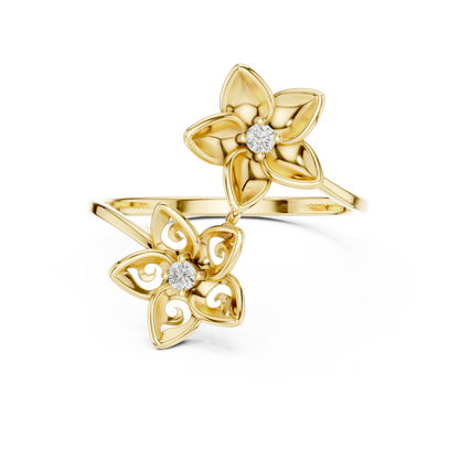 Aristocratic bloom atelier - Diamond fire whispers - Luxury sculpted at its zenith