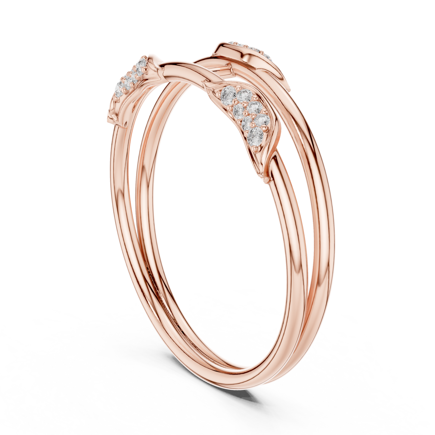 Divine Axis Power Ring | Diamond Continuum Flow Band | Forged For The Fearlessly Elite