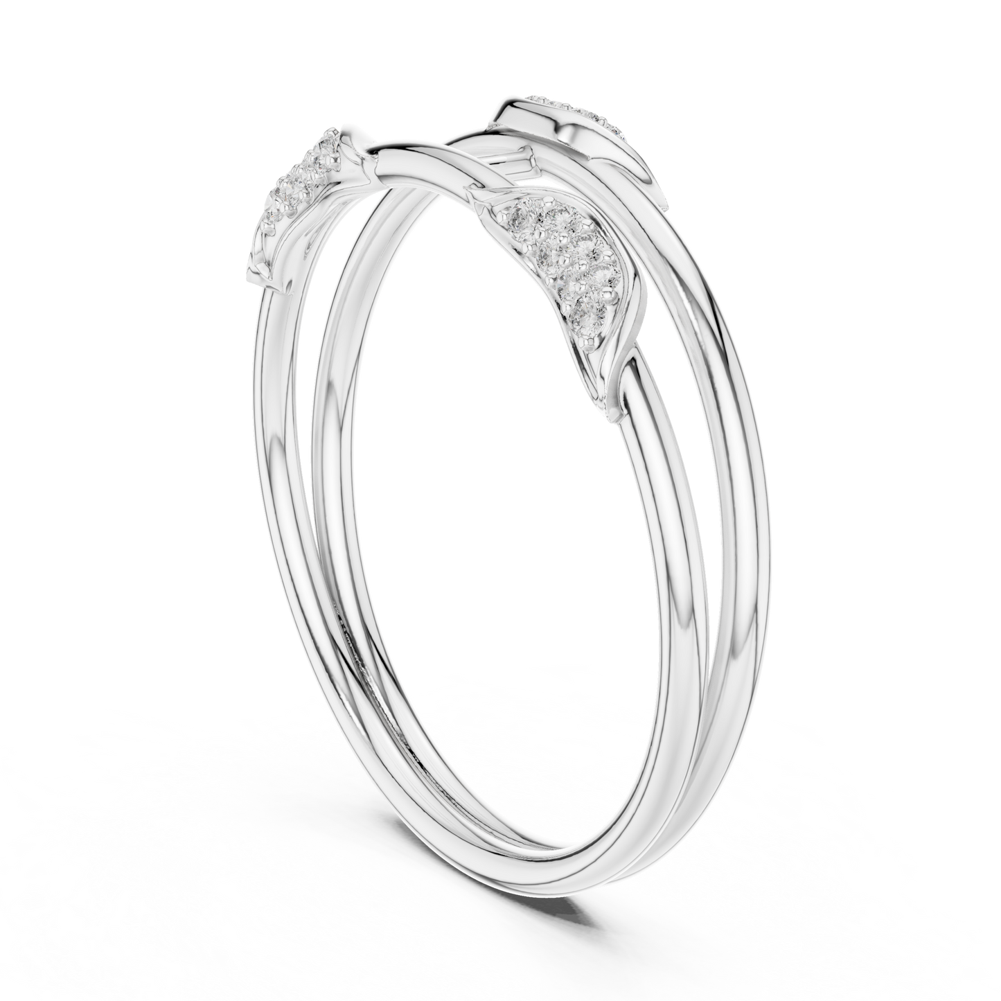 Divine Axis Power Ring | Diamond Continuum Flow Band | Forged For The Fearlessly Elite