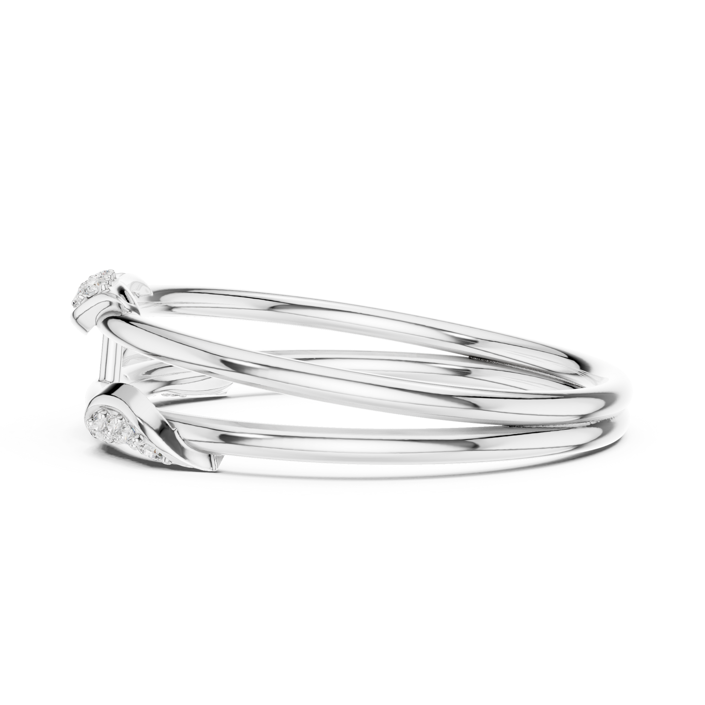 Divine Axis Power Ring | Diamond Continuum Flow Band | Forged For The Fearlessly Elite