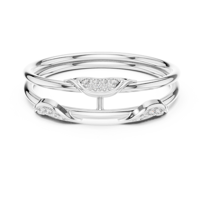 Divine Axis Power Ring | Diamond Continuum Flow Band | Forged For The Fearlessly Elite