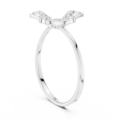 Romantic Floral Diamond Ring | Luxury Gold Finish Craft | Celebrate Love With Sparkle