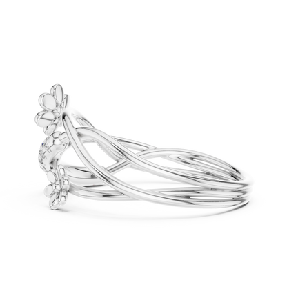 Feminine floral luxury - Soft sparkling beauty - Designed for lasting impressions