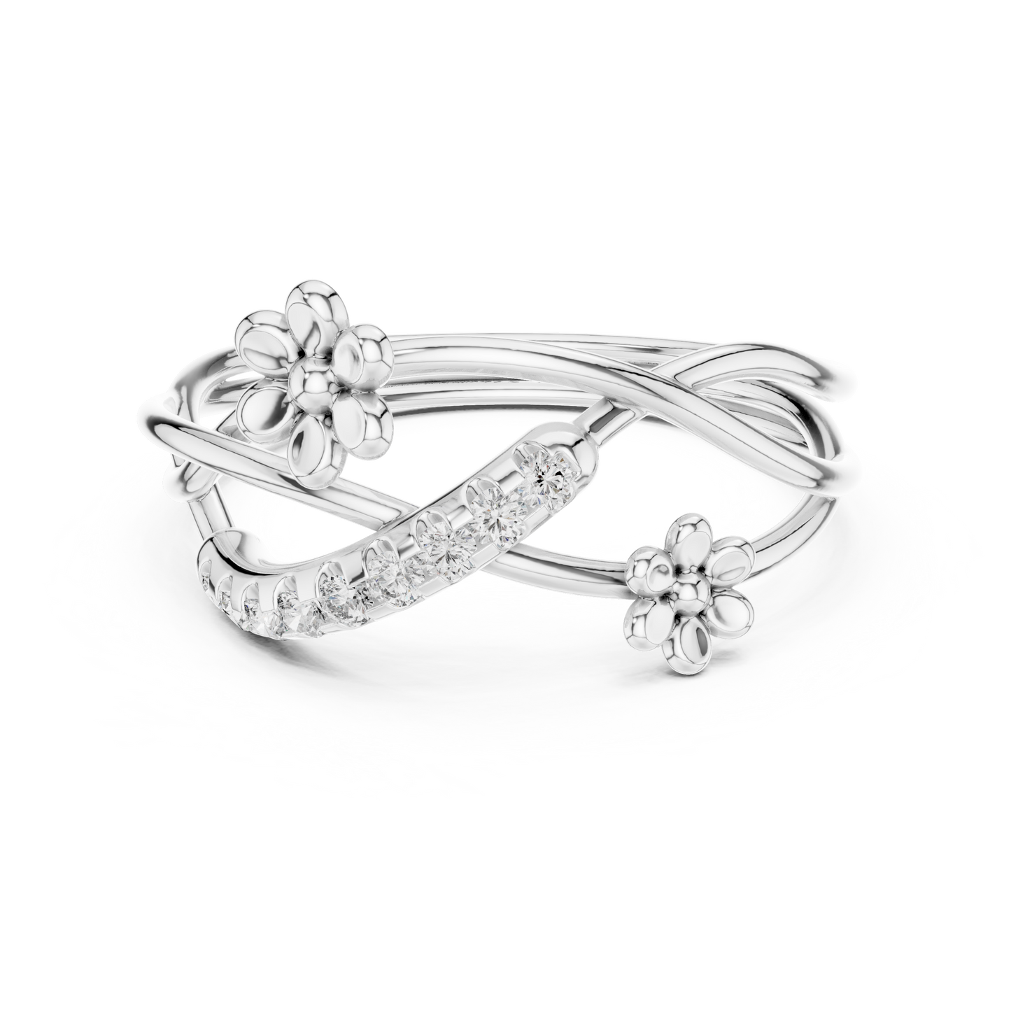 Feminine floral luxury - Soft sparkling beauty - Designed for lasting impressions