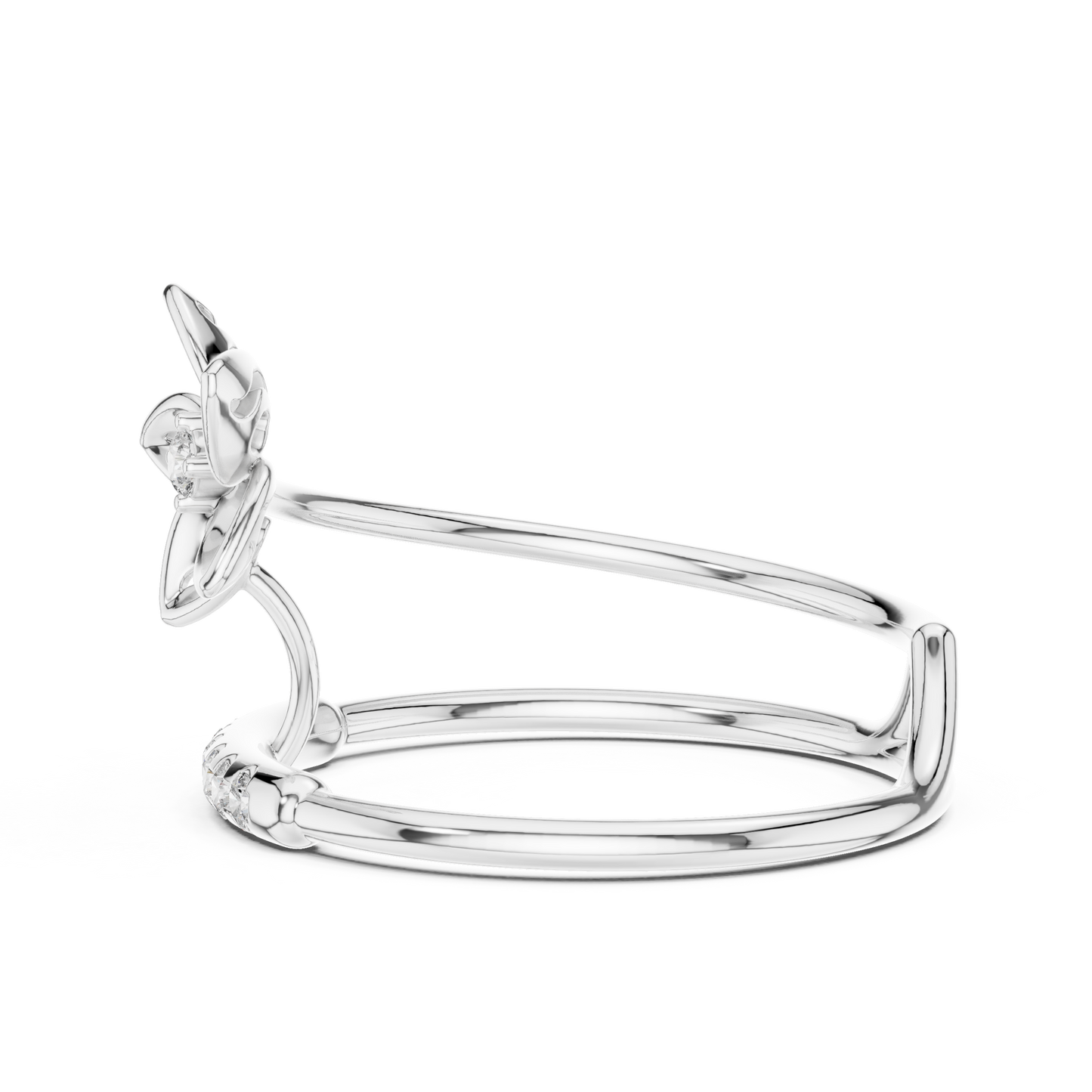 Exquisite diamond blossom | modern luxury style | crafted to celebrate your love