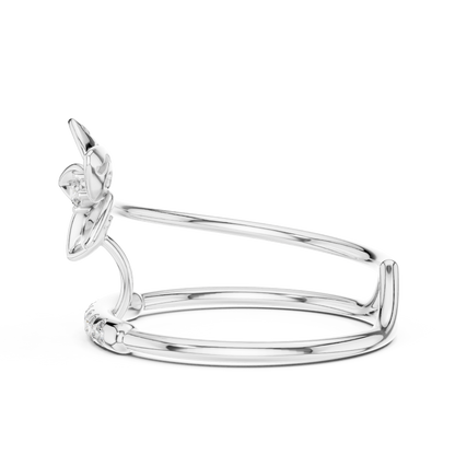 Exquisite diamond blossom | modern luxury style | crafted to celebrate your love