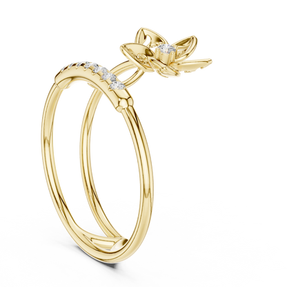 Exquisite diamond blossom | modern luxury style | crafted to celebrate your love