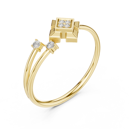 Iconic design timeless shine - Confidence wrapped in sparkle - Distinctive modern luxury jewelry - Because ordinary is boring