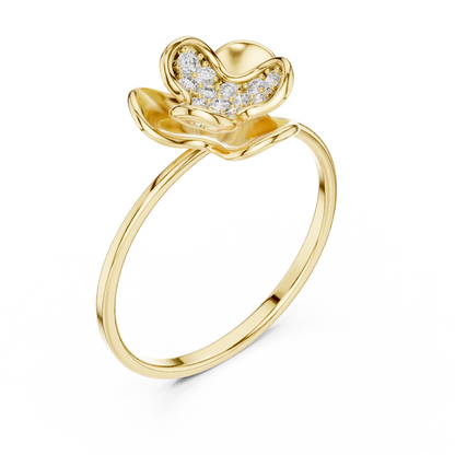Royal Petals Diamond Ring | Ultra Luxe Floral | A Signature Of Rare Sophistication