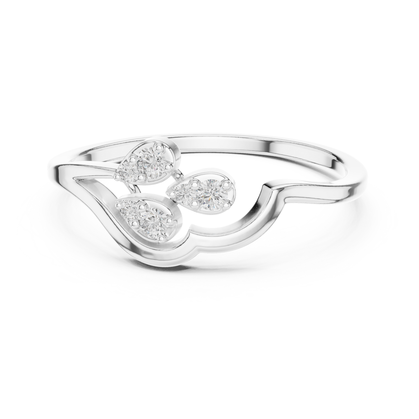 Masterpiece 925 Sterling Silver Ring | Diamond Fire Unleashed | Designed For Icons Of Elegance
