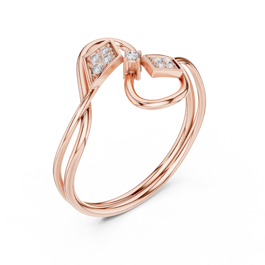 Royal Interlock Design | Brilliant Diamond Harmony | Timeless Luxury Symbol Of Power