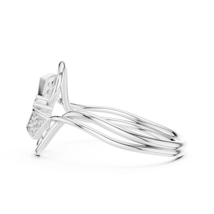 Royal Interlock Design | Brilliant Diamond Harmony | Timeless Luxury Symbol Of Power