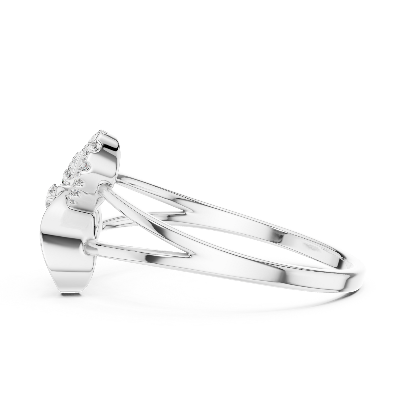 Two hearts one promise - Diamond glow pure elegance - Celebrate love with endless shine