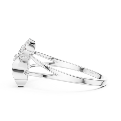 Two hearts one promise - Diamond glow pure elegance - Celebrate love with endless shine