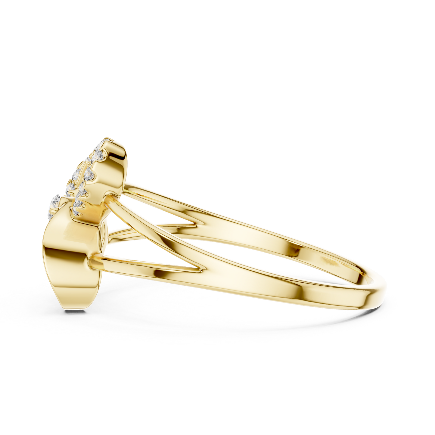 Two hearts one promise - Diamond glow pure elegance - Celebrate love with endless shine