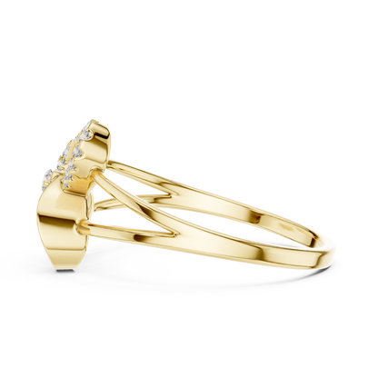 Two hearts one promise - Diamond glow pure elegance - Celebrate love with endless shine