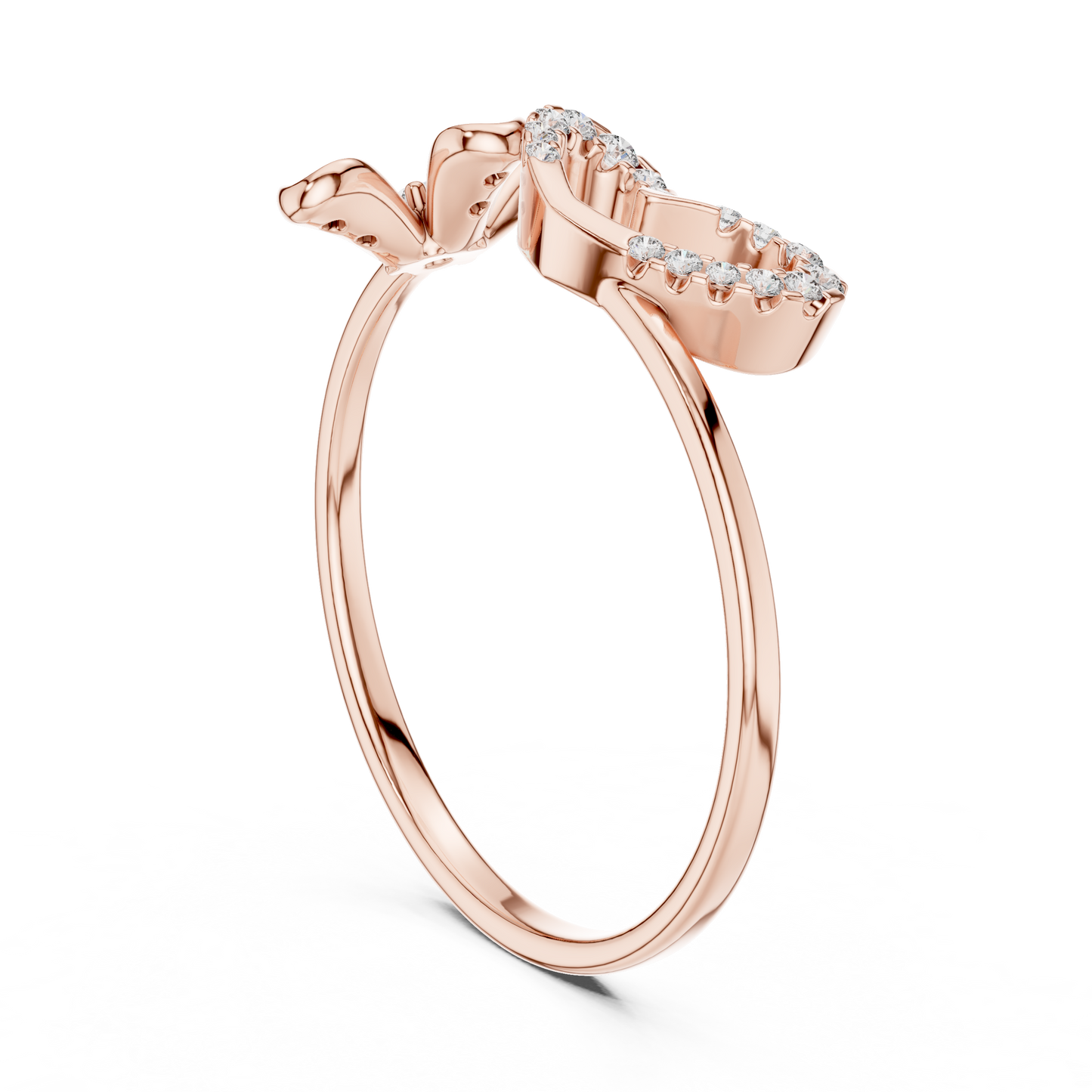 Faith Inspired Heart Ring | Diamond Cross Promise | Timeless Symbolic Love Jewelry