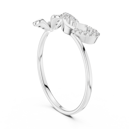 Faith Inspired Heart Ring | Diamond Cross Promise | Timeless Symbolic Love Jewelry