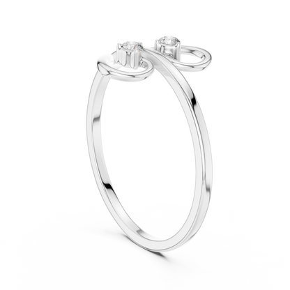 Fearless design timeless diamonds -Luxury flowing through Silver - Made for those who lead