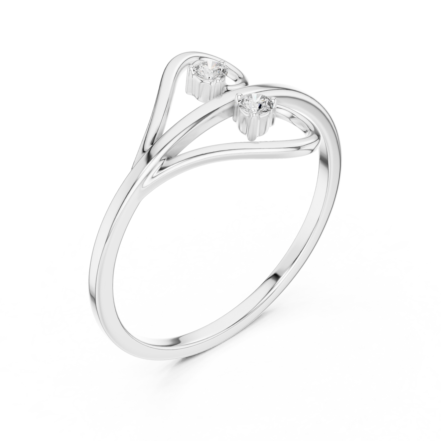 Fearless design timeless diamonds -Luxury flowing through Silver - Made for those who lead