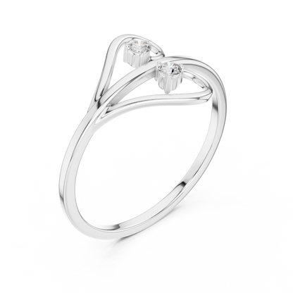 Fearless design timeless diamonds -Luxury flowing through Silver - Made for those who lead