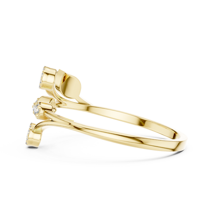 Ultimate diamond glamour | designer 925 Sterling Silver ring | luxury jewelry made to mesmerize forever