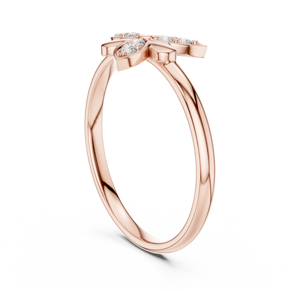 Blooming Flower Diamond | Fine 925 Sterling Silver Rings | Soft Sparkle Combo With Feminine Charm