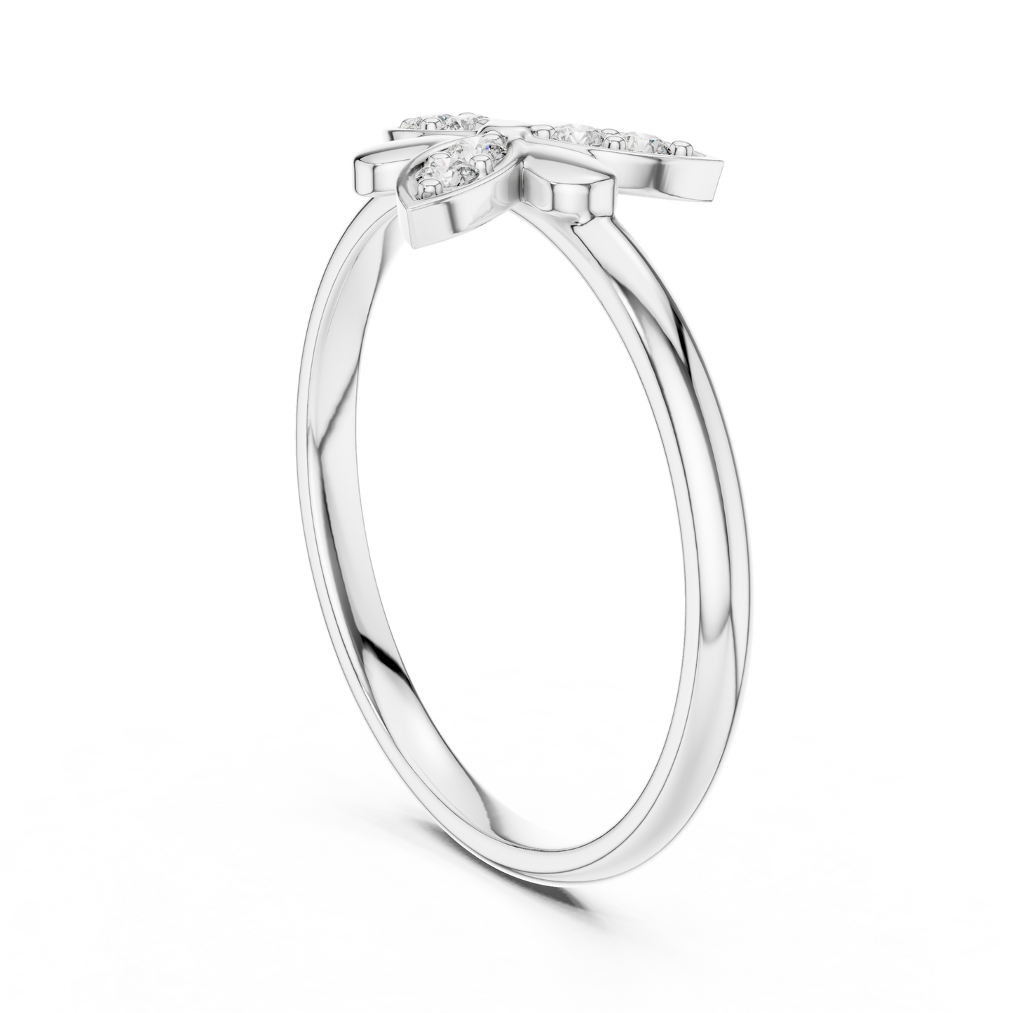 Blooming Flower Diamond | Fine 925 Sterling Silver Rings | Soft Sparkle Combo With Feminine Charm