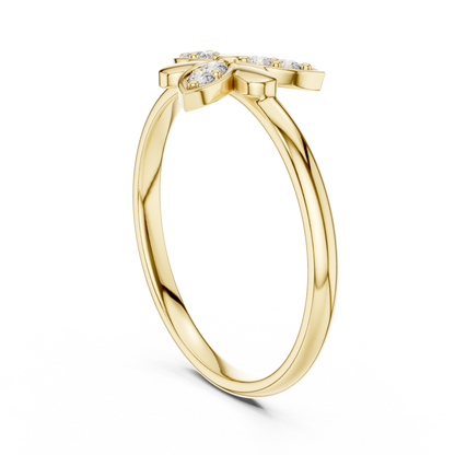 Blooming Flower Diamond | Fine 925 Sterling Silver Rings | Soft Sparkle Combo With Feminine Charm