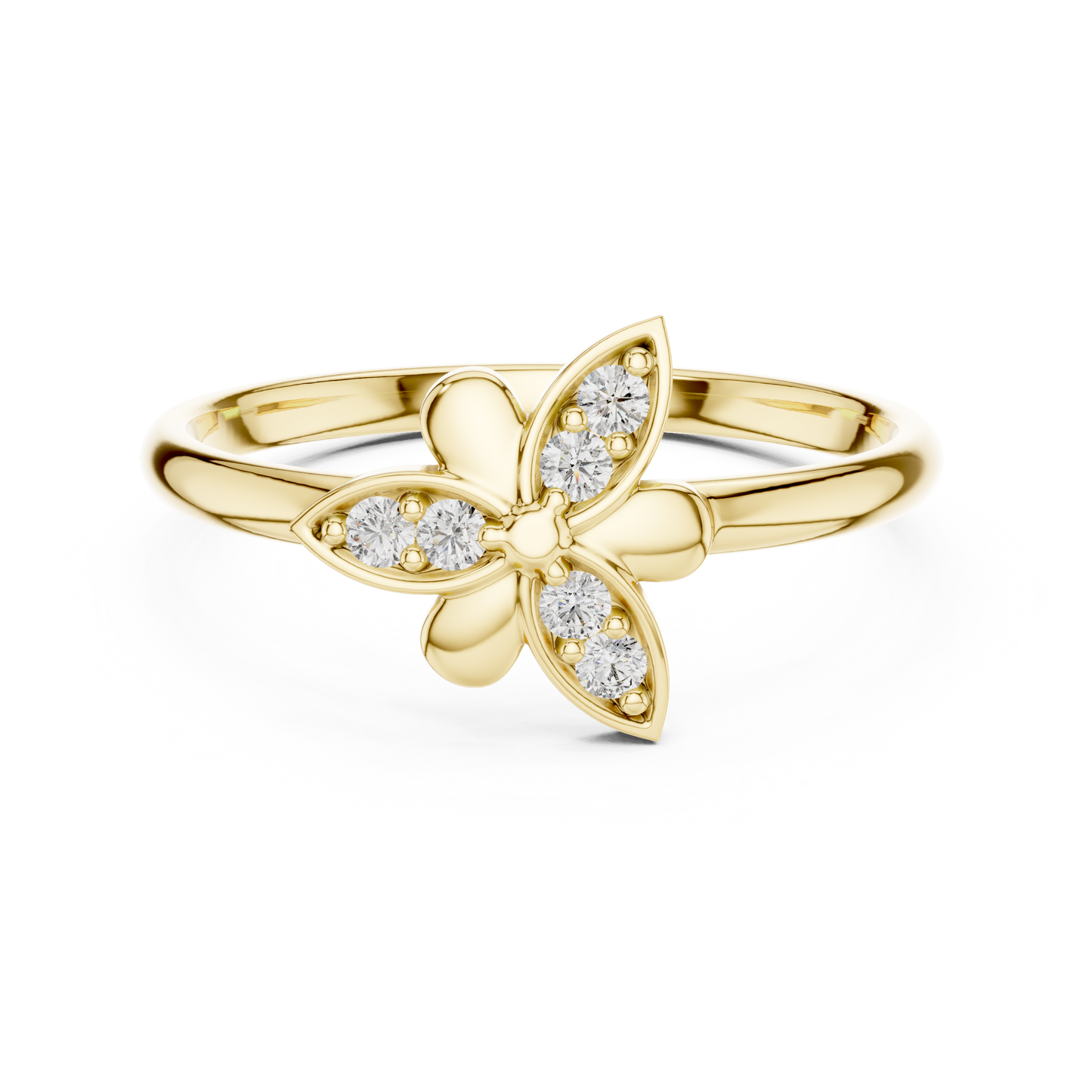 Blooming Flower Diamond | Fine 925 Sterling Silver Rings | Soft Sparkle Combo With Feminine Charm