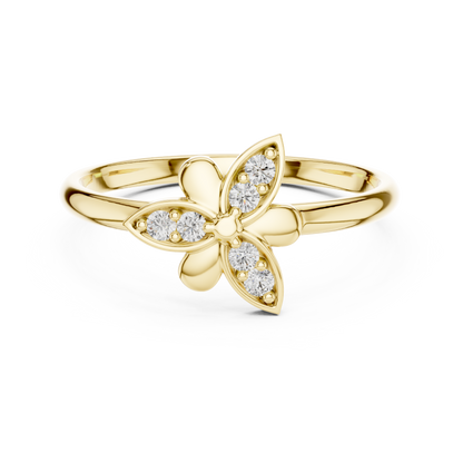 Blooming Flower Diamond | Fine 925 Sterling Silver Rings | Soft Sparkle Combo With Feminine Charm