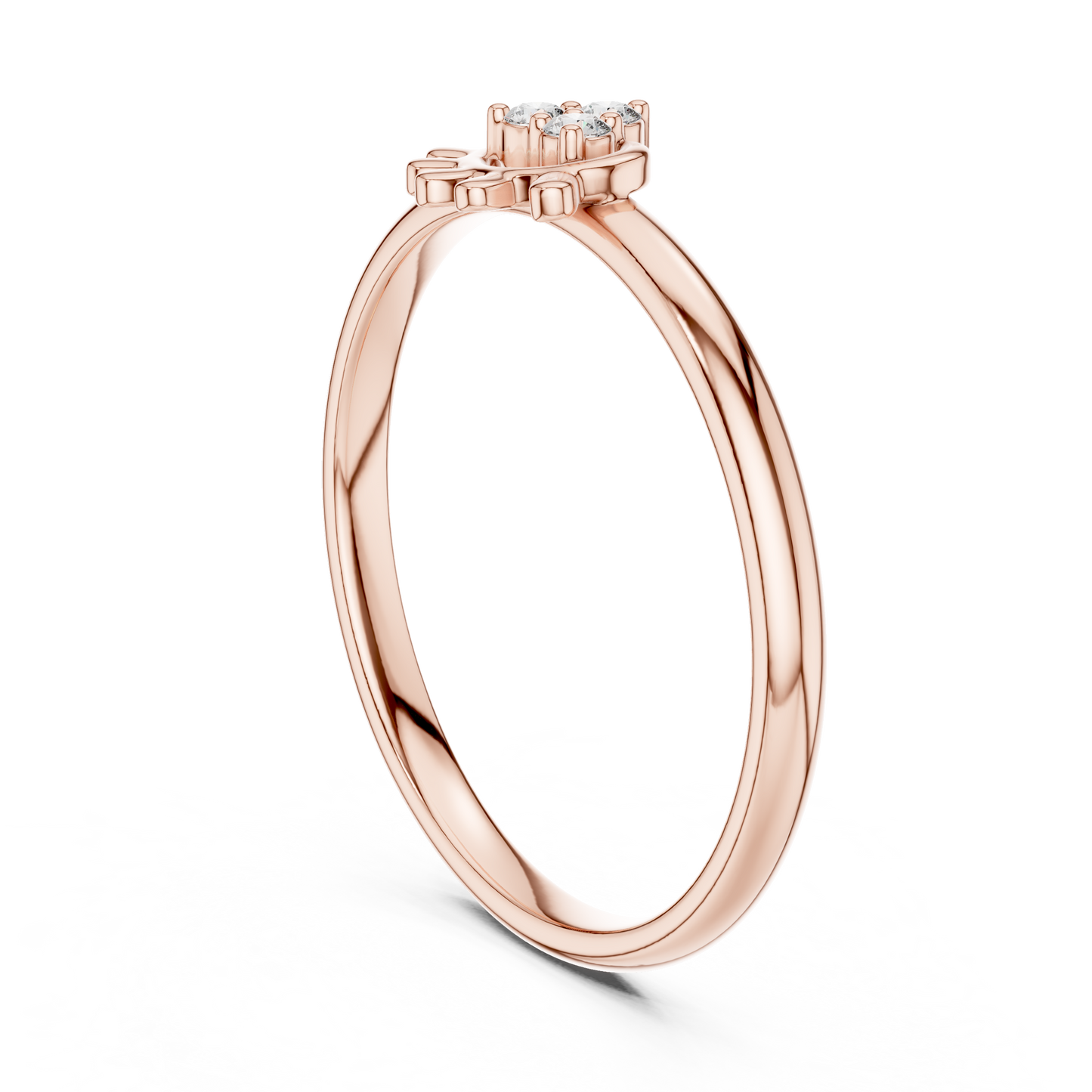 Ultra Fine Diamond | Designer 925 Sterling Silver  Ring | Luxury Expression Of Pure Refinement