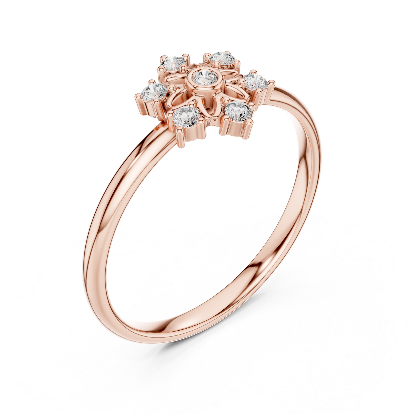 Royal Blossom Diamond | Ring Combo Design | Crafted For Women Who Love Luxury