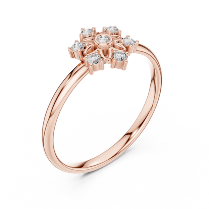 Royal Blossom Diamond | Ring Combo Design | Crafted For Women Who Love Luxury