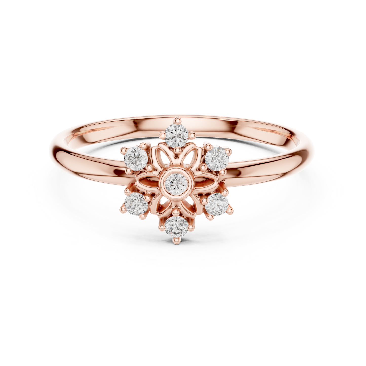 Royal Blossom Diamond | Ring Combo Design | Crafted For Women Who Love Luxury
