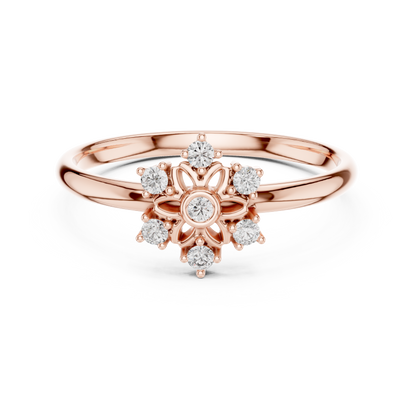 Royal Blossom Diamond | Ring Combo Design | Crafted For Women Who Love Luxury