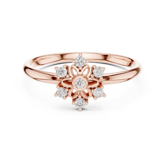 Royal Blossom Diamond | Ring Combo Design | Crafted For Women Who Love Luxury