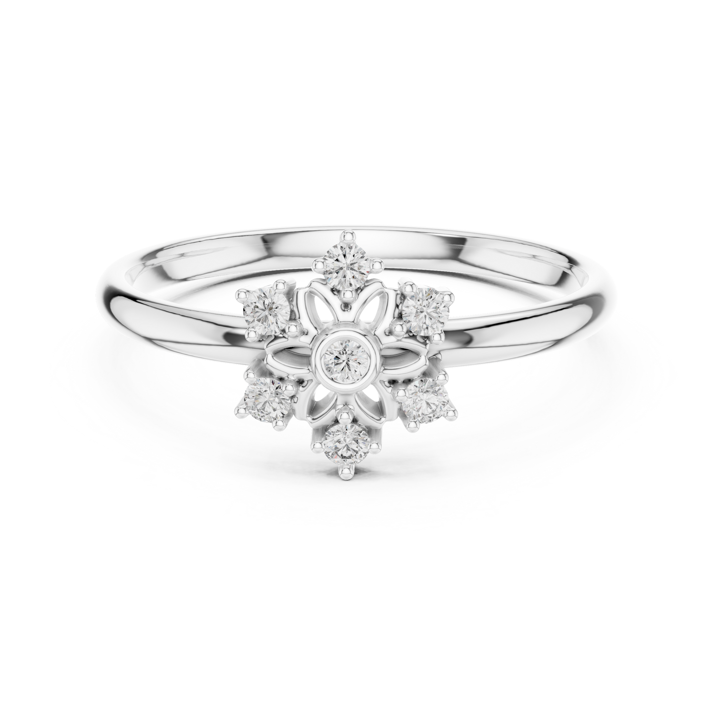 Royal Blossom Diamond | Ring Combo Design | Crafted For Women Who Love Luxury