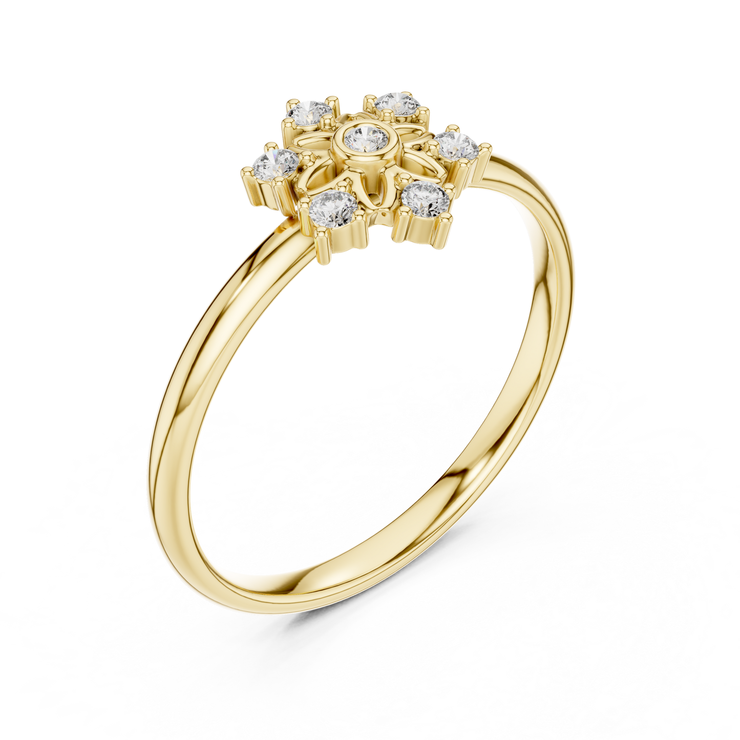 Royal Blossom Diamond | Ring Combo Design | Crafted For Women Who Love Luxury