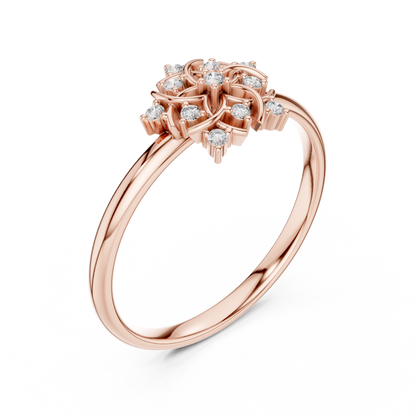 Sovereign Diamond Flower - Legacy Grade Luxury - Built For Women Who Rule - A Symbol Reserved For Elites